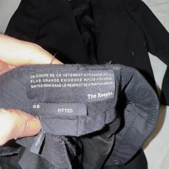 The Kooples Men's Suit - Black - 38R, Pants Size 32 - 80% OFF (MSRP $770)